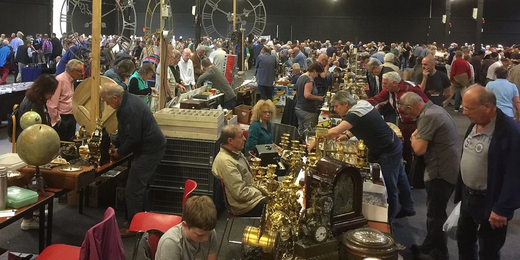 vintage horloge klokken beurs rikketik 9