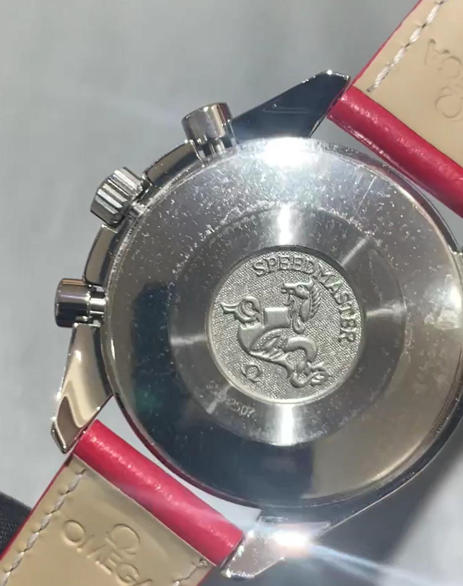 omega speedmaster reduced "michael schumacher" edition ref: 3810.61.41 omega speedmaster reduced "michael schumacher" edition ref: 3810.61.41